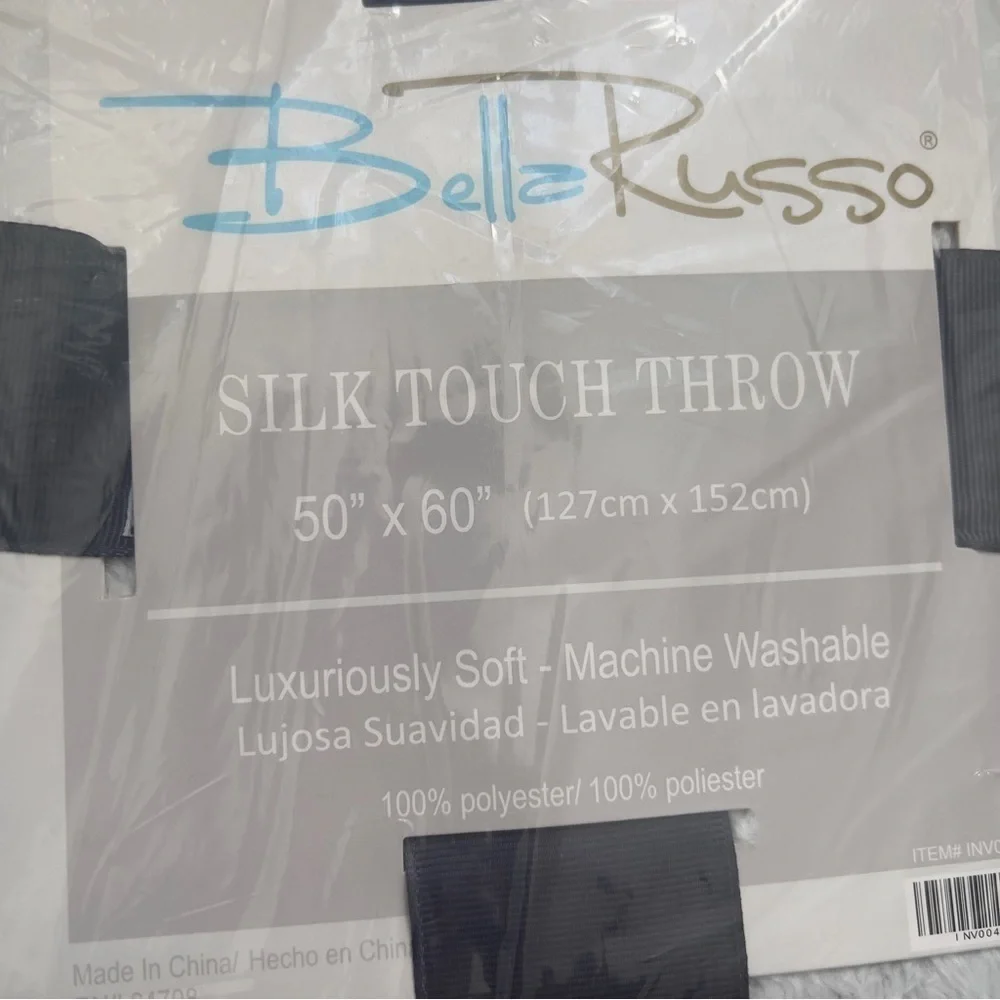 Bella Russo Silk Touch Throw Blanket Size 50